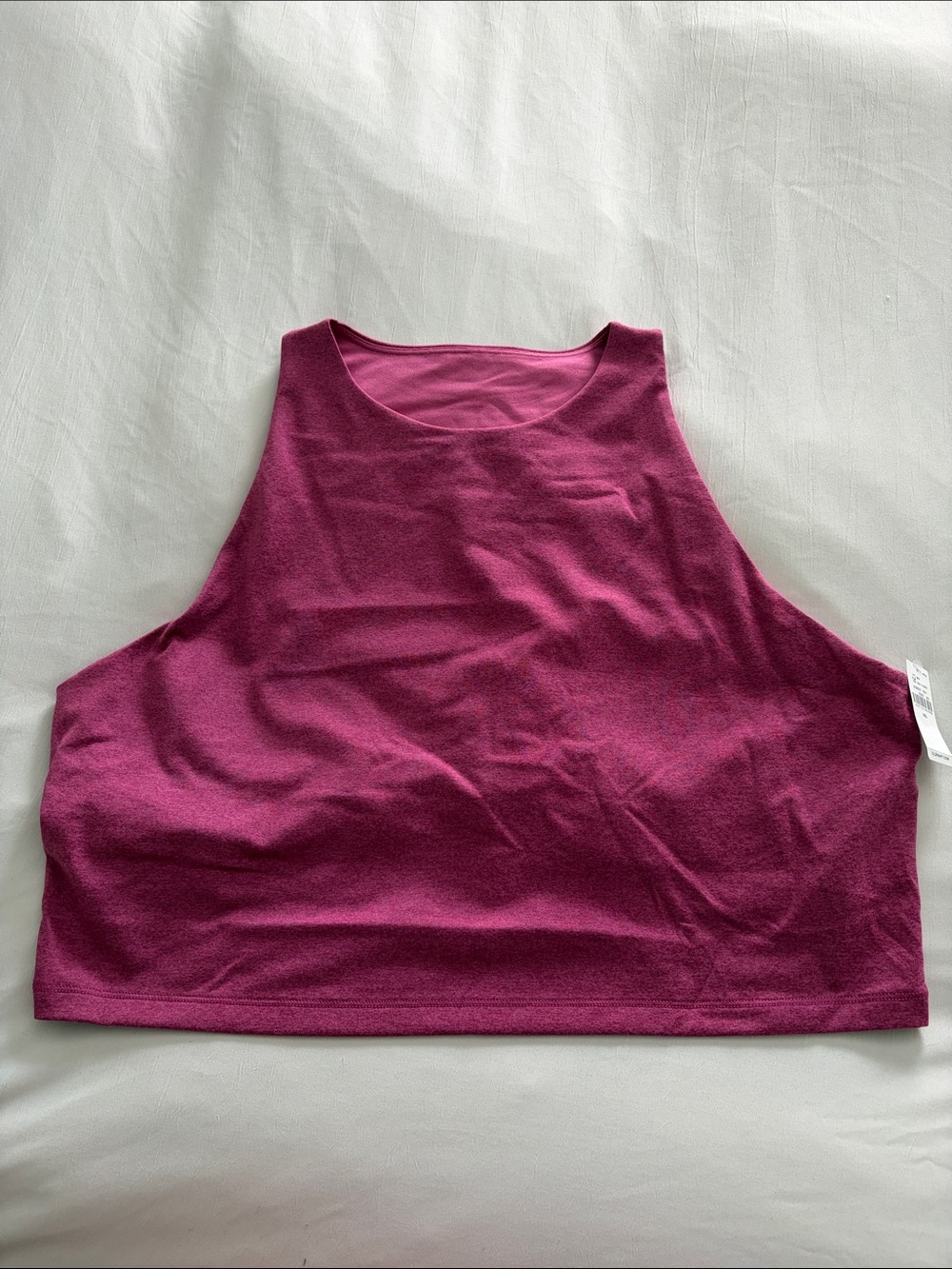 Old Navy Magenta Crop Tank Top